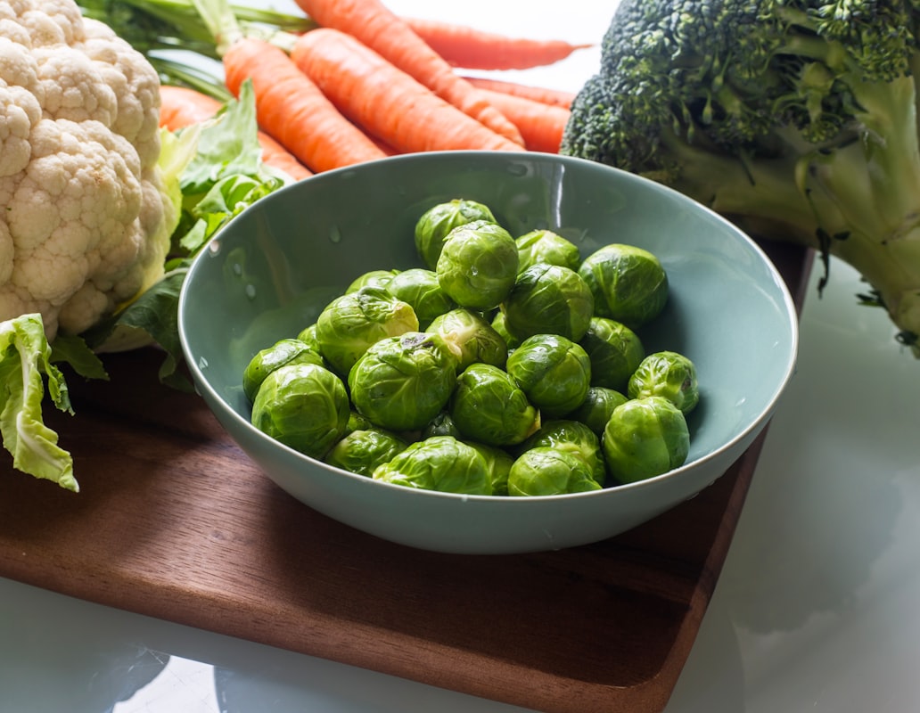 Roasted vegetable medley with garlic and thyme
