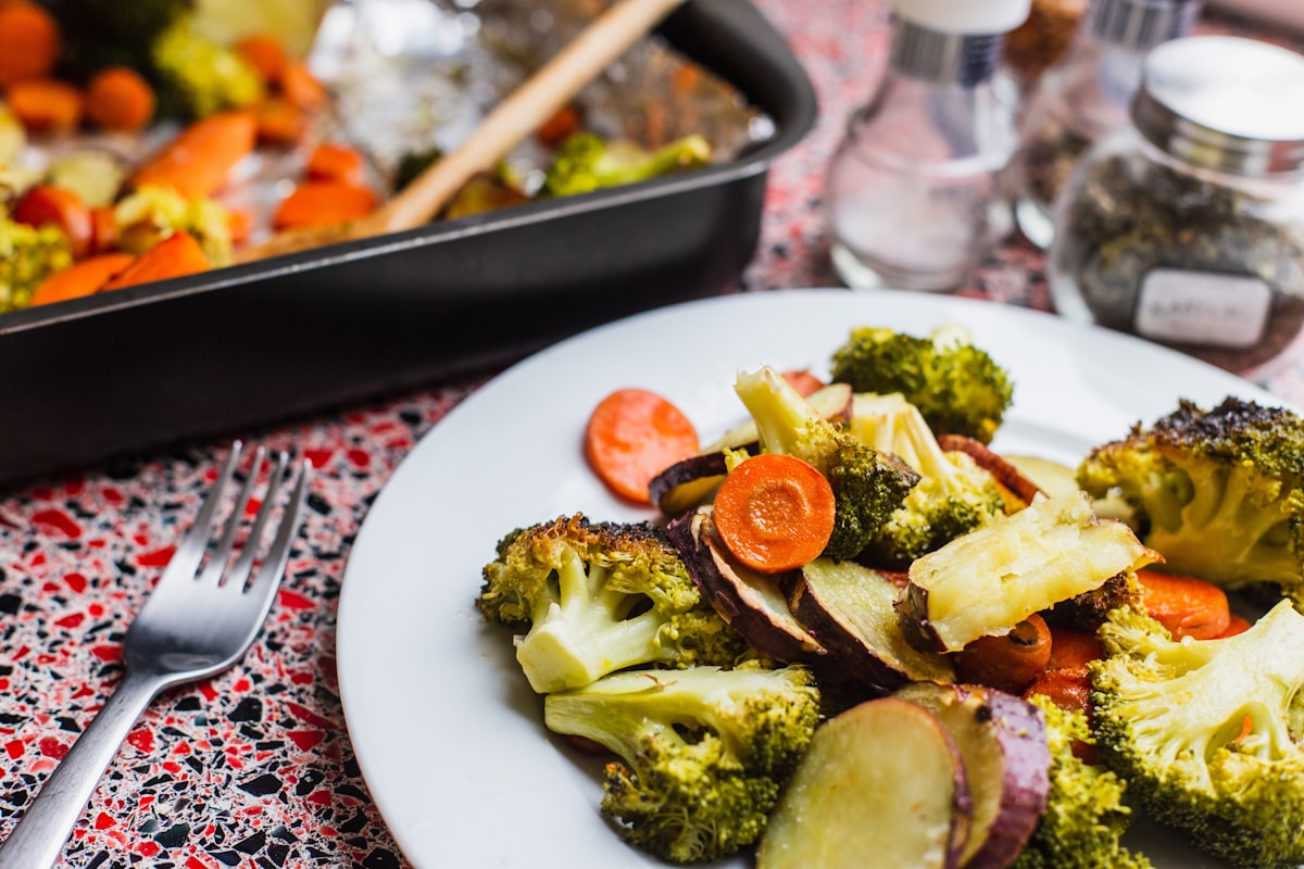 Slow-cooked stew with tender vegetables and aromatics